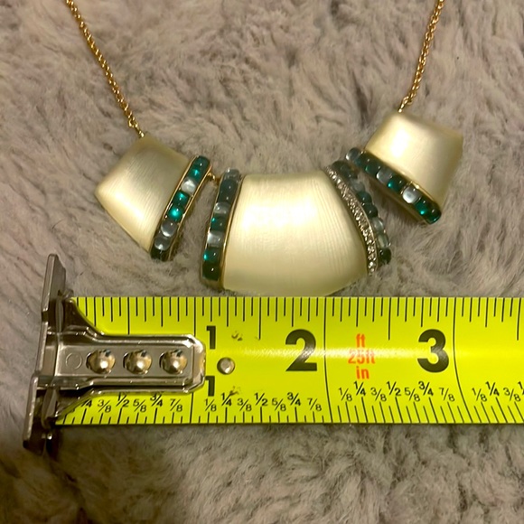 Alexis Bittar Lucite Bib Necklace - Picture 4 of 8